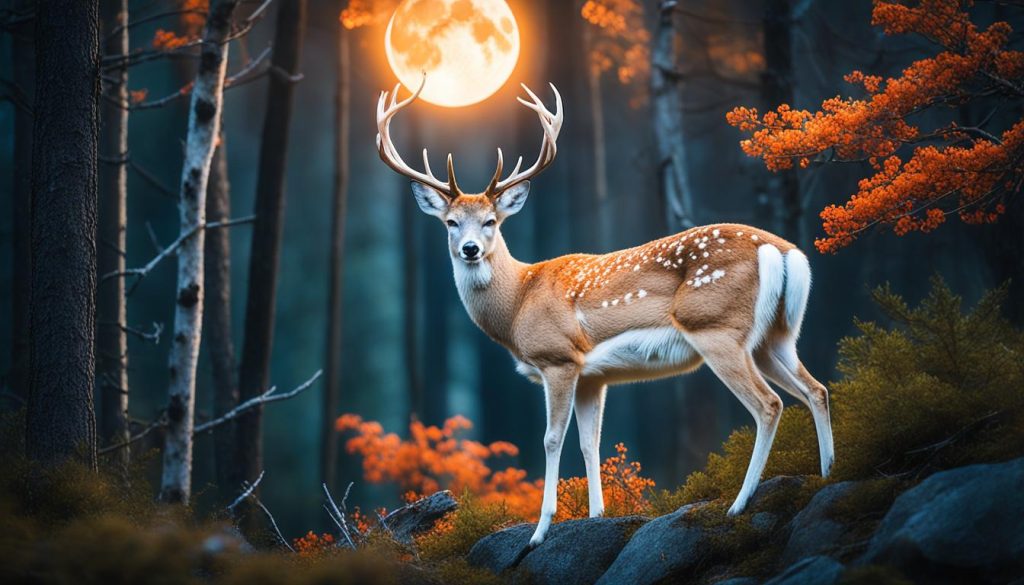 Animal Symbolism during Orange Moon