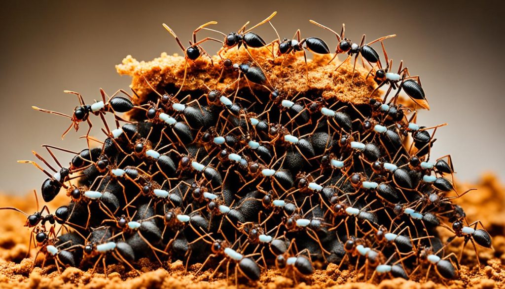 Ants as emblem of architectural genius