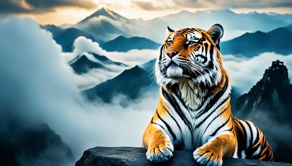 Asian spiritual practices revering tigers