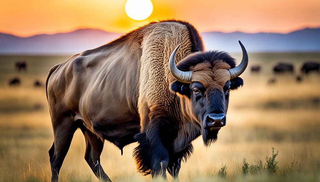 Buffalo as a protector spirit