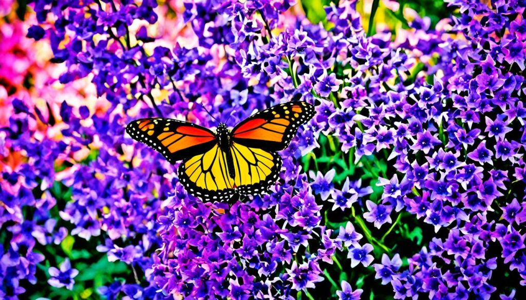 Contrasting spiritual meanings of butterfly colors