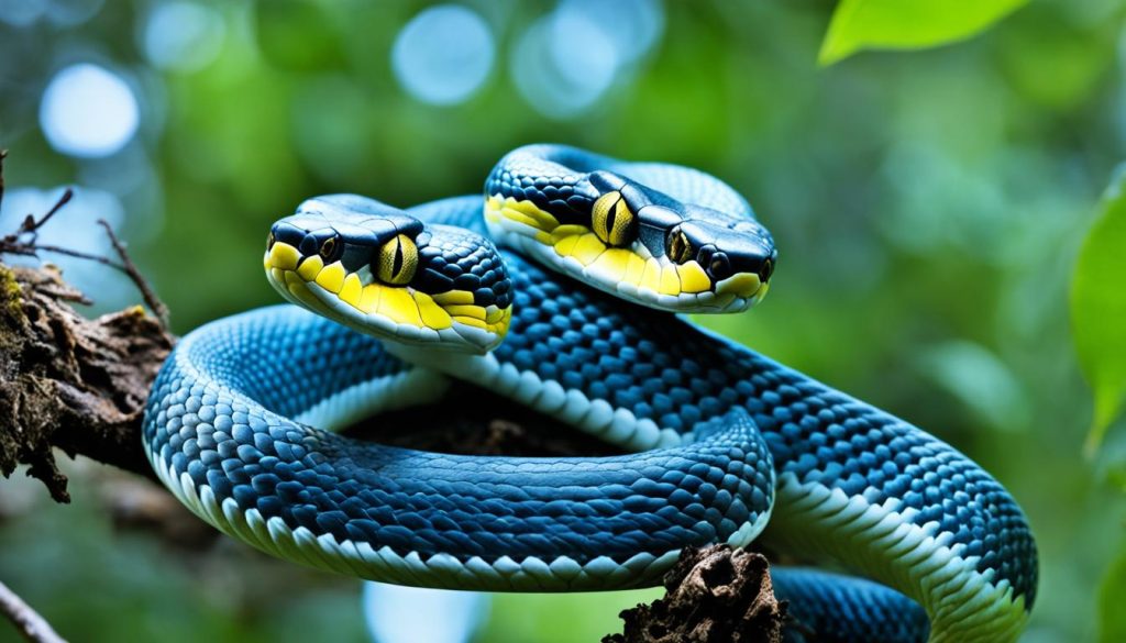 Duality embodied by a Two-Headed Snake