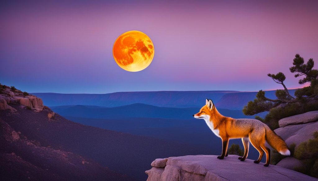 Exploring the symbolism of an orange moon in dreams