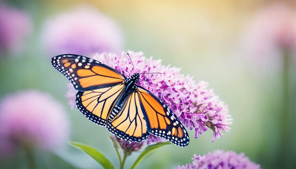 Guidance of the monarch butterfly