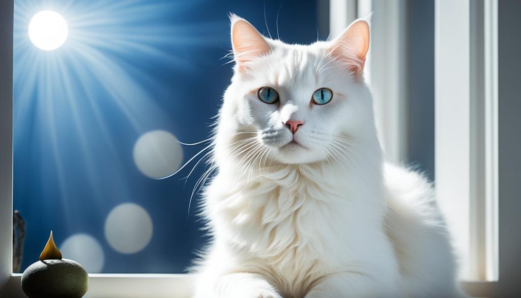 Interpreting White Cat Behavior in Dreams