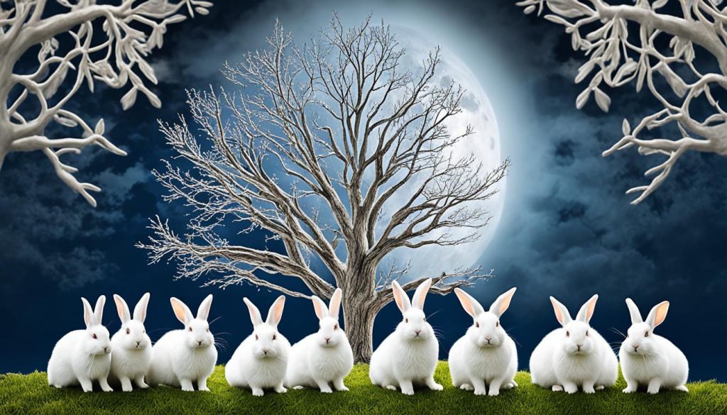 Lunar connection to rabbits