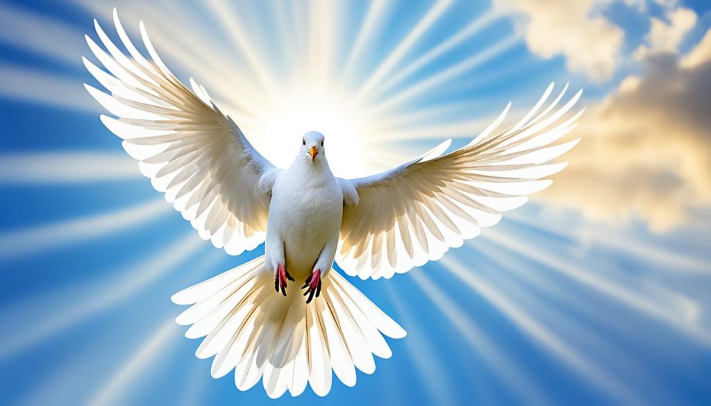 Significance of white dove symbolism in Christianity