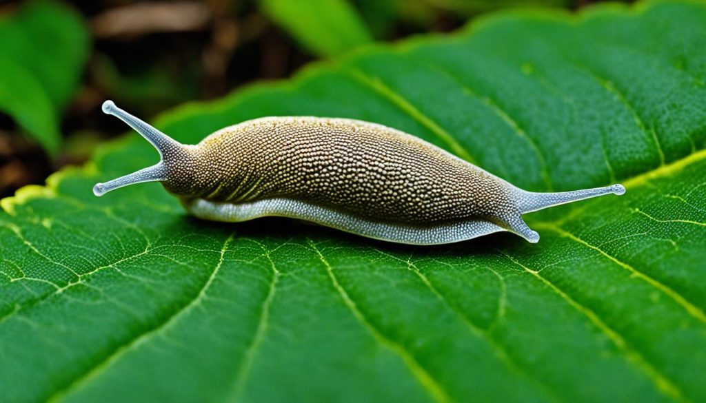 Slug embracing life's slow rhythms