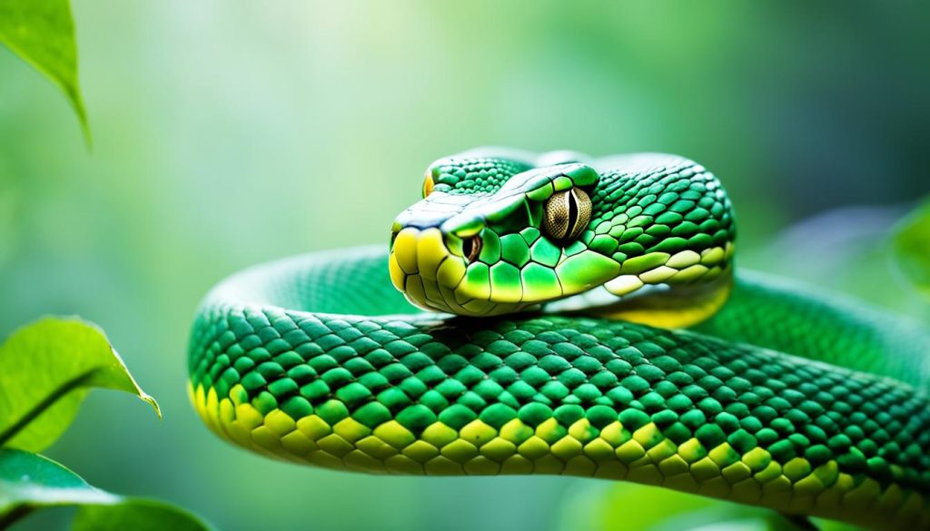 Snake Symbolizing Spiritual Awakening