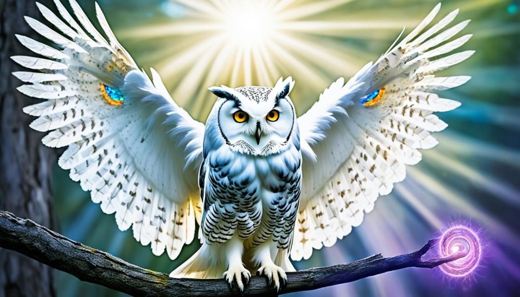 Spiritual insights on white owls