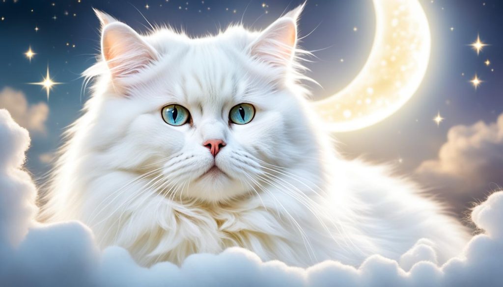 Spiritual interpretations of white cat sightings