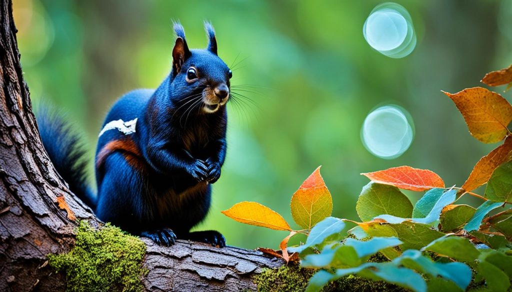 Symbolism of Black Squirrels