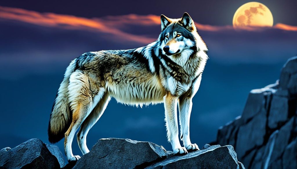 Wolf animal totem symbolism