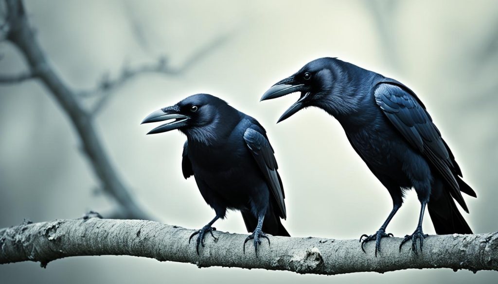 balance and harmony in dual crow symbolism