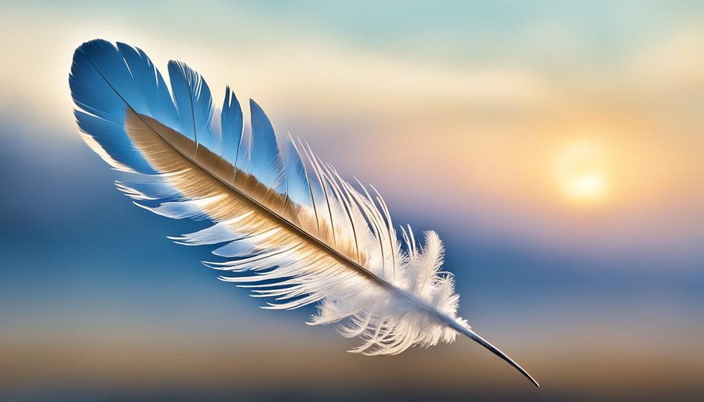 hawk feather spiritual message