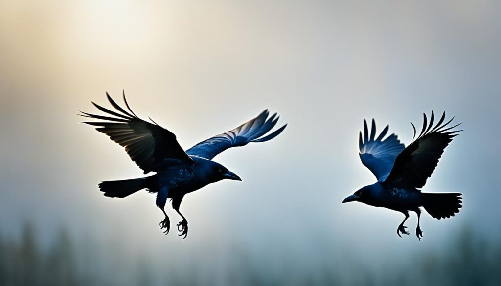 mysterious aura of crows in spirituality