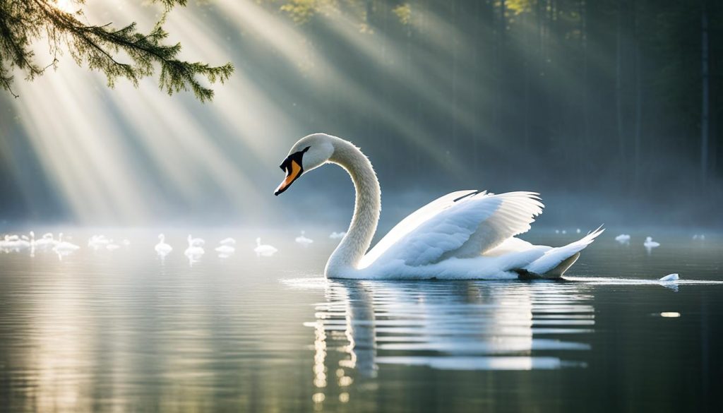 purity symbolism of swans