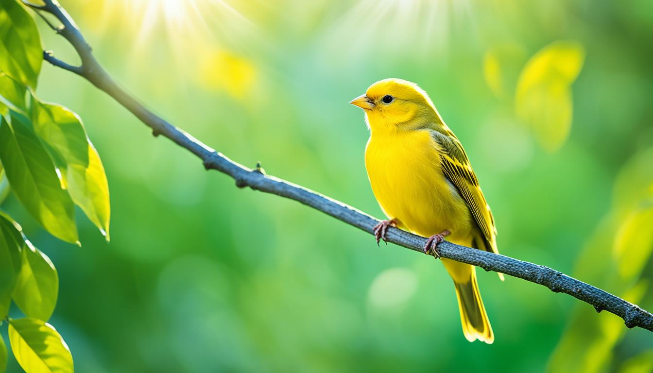 spiritual meaning of a canary