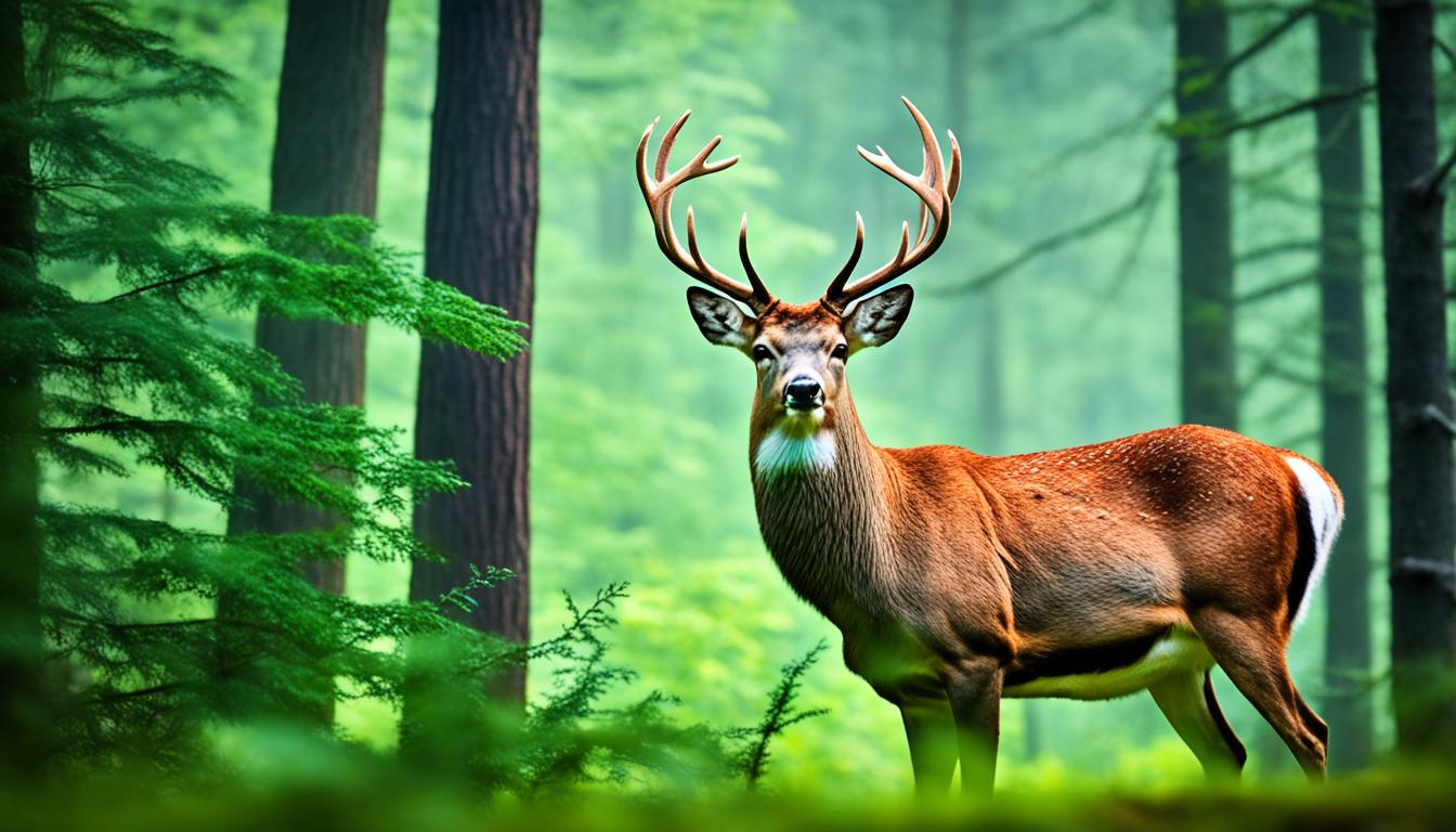 spiritual meaning of a deer staring at you