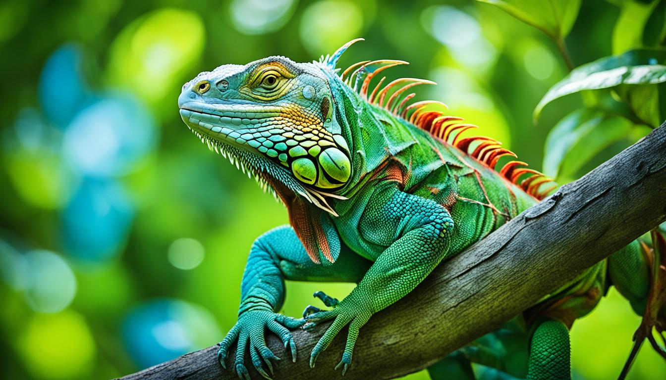 spiritual meaning of a iguana