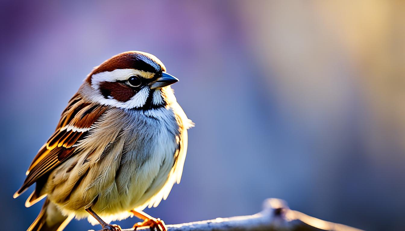 spiritual meaning of a sparrow visiting you