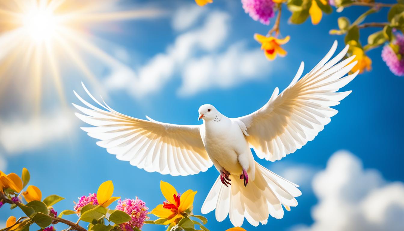 spiritual meaning of a white dove