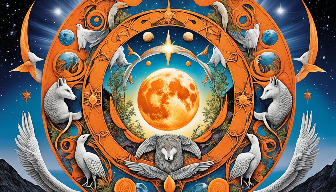 spiritual meaning of an orange moon