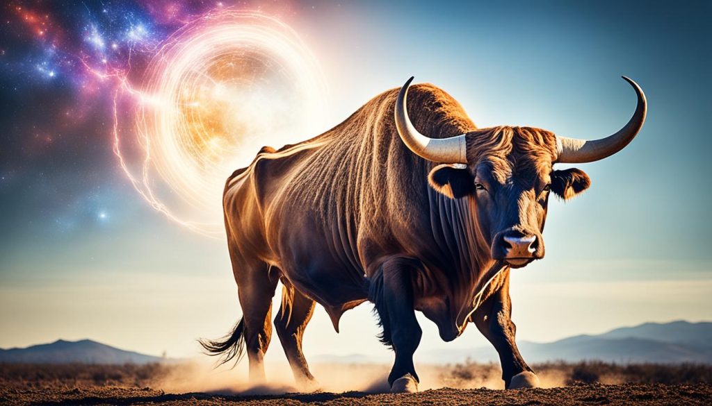 spiritual meaning of bull encounters
