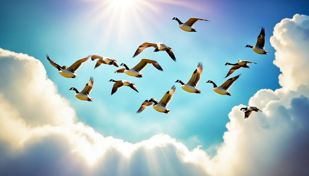 spiritual meaning of geese as animal totems