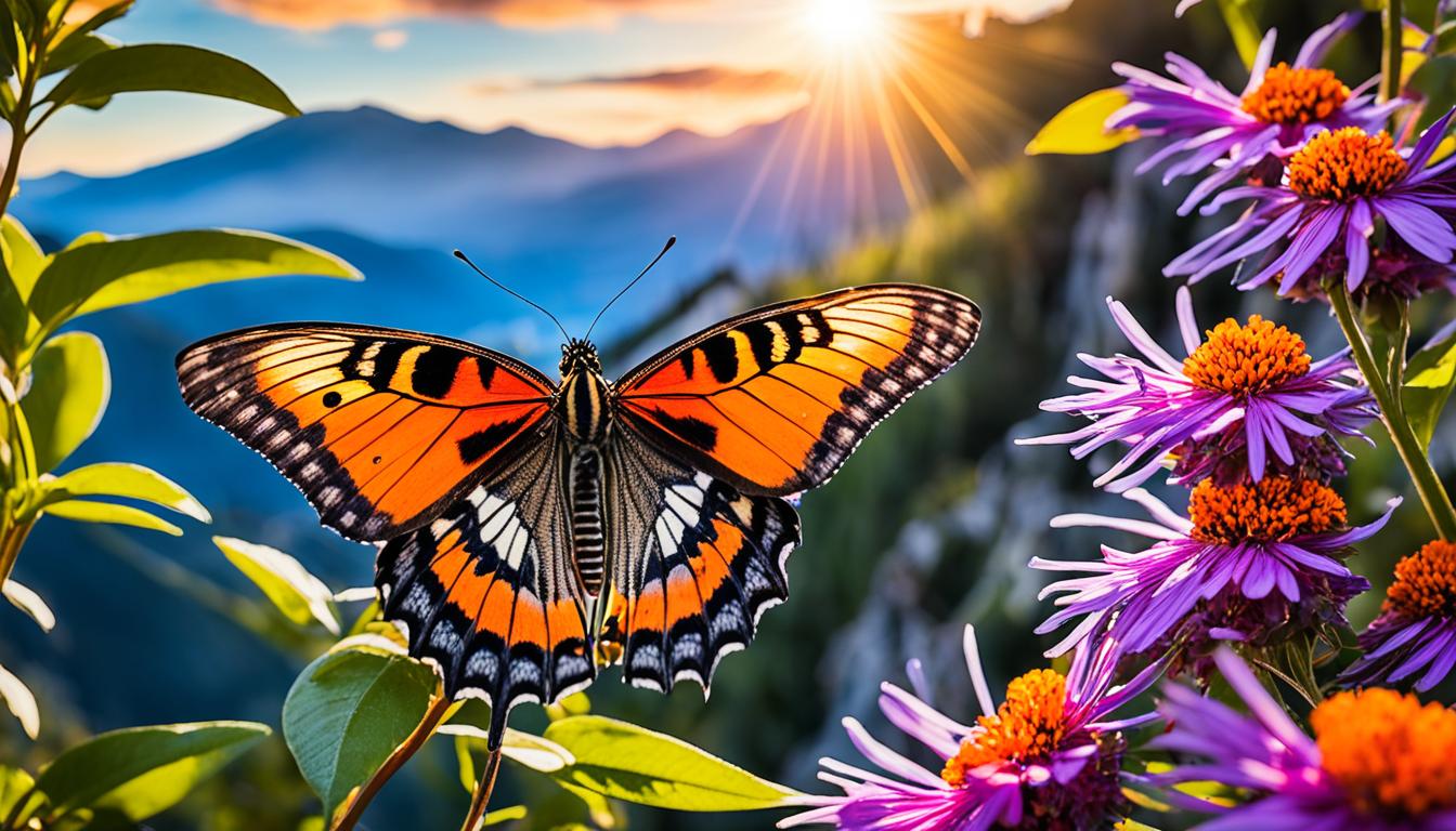 spiritual meaning of orange and black butterflies
