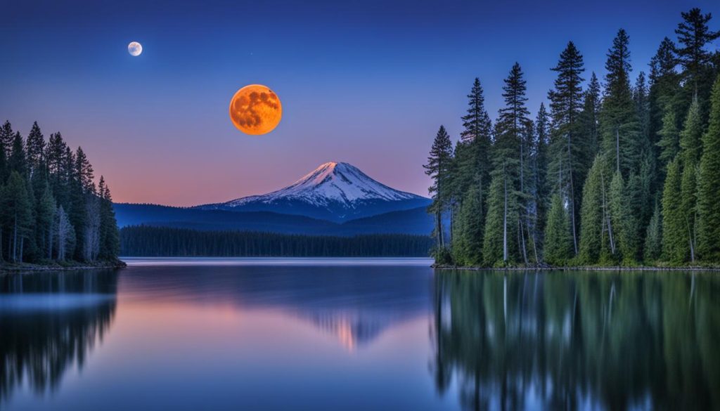 spiritual meaning of orange moon