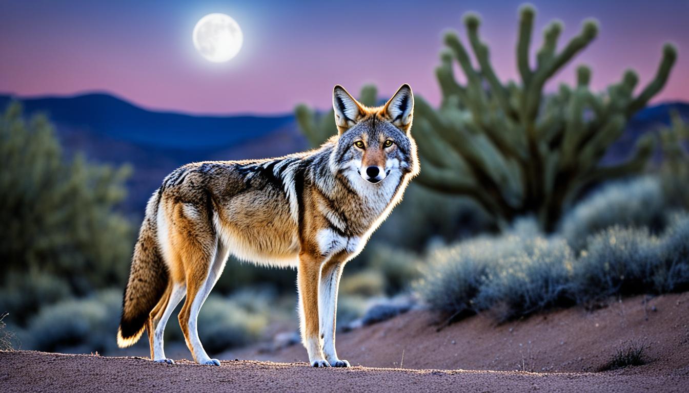 spiritual meaning of seeing a coyote
