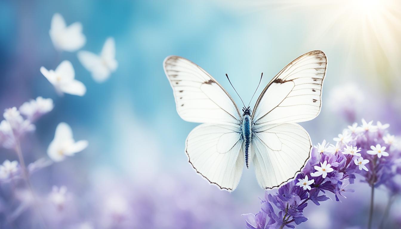 spiritual meaning of seeing a white butterfly
