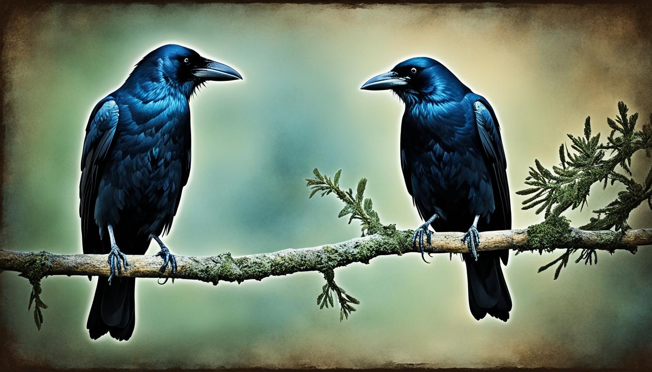 spiritual meaning of seeing two crows
