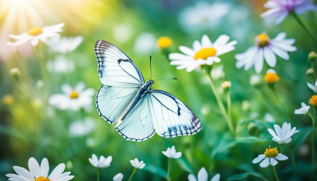 spiritual meaning of seeing white butterflies