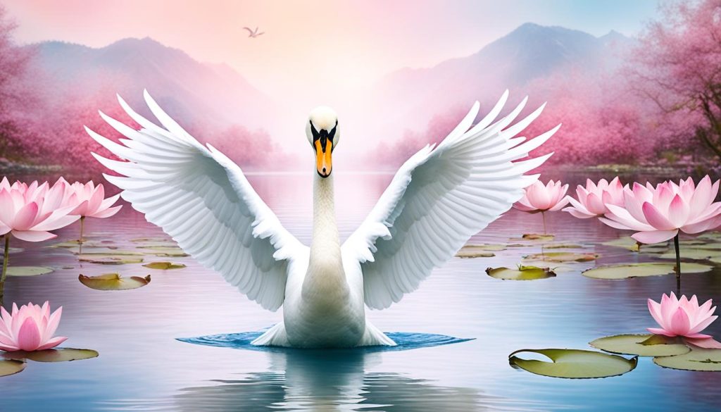 swan symbolism in love