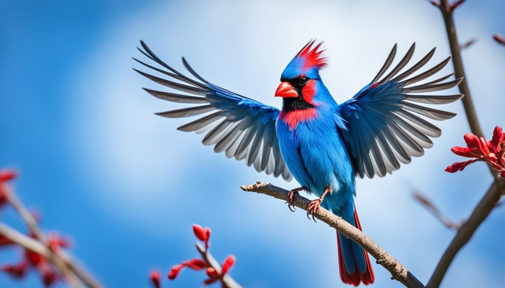 Blue Cardinal symbolism