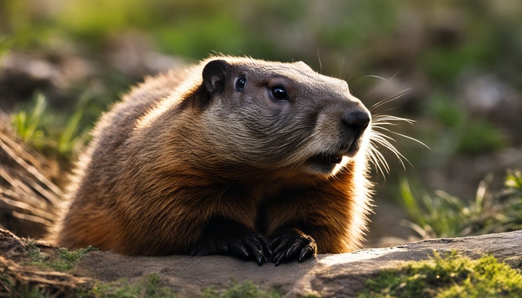 Groundhog symbolize spiritual awakening