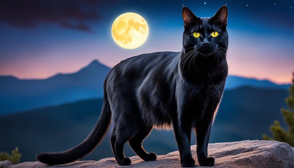 black cat totem