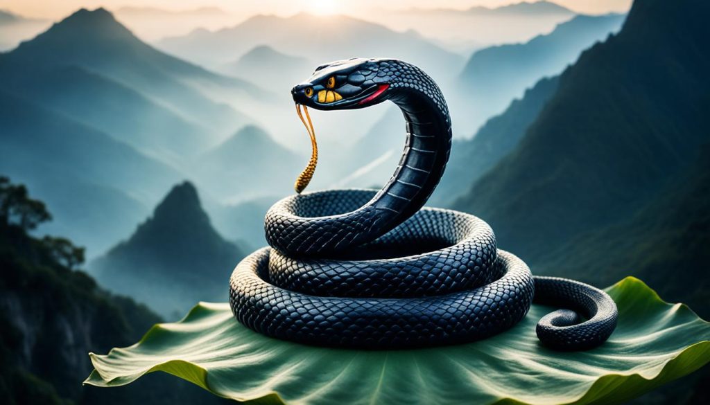 black cobra spiritual symbolism