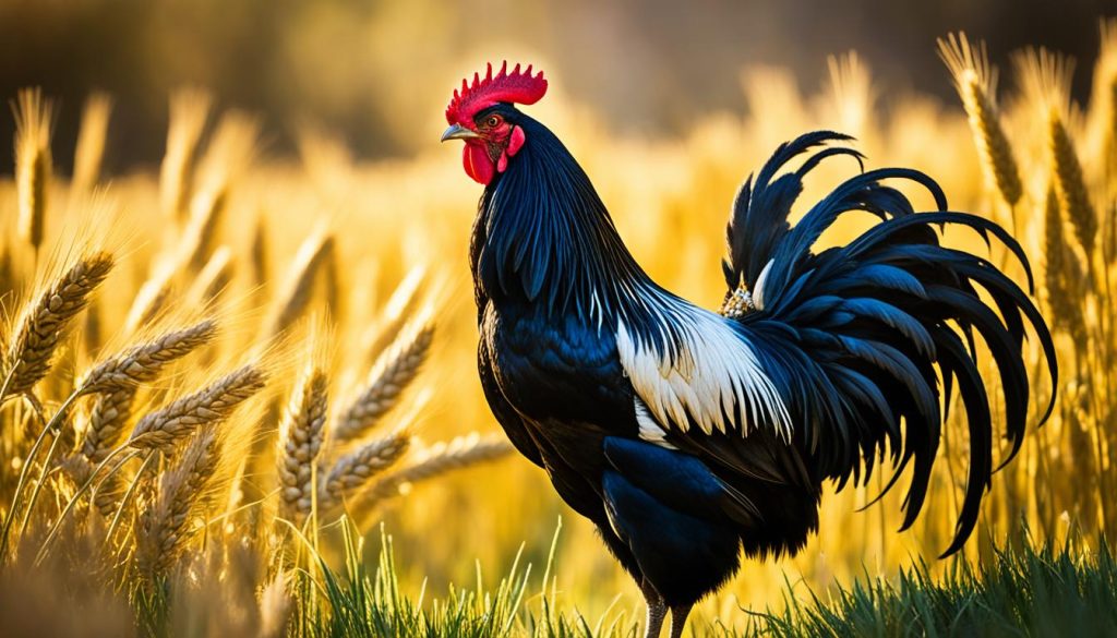 black rooster spiritual interpretation