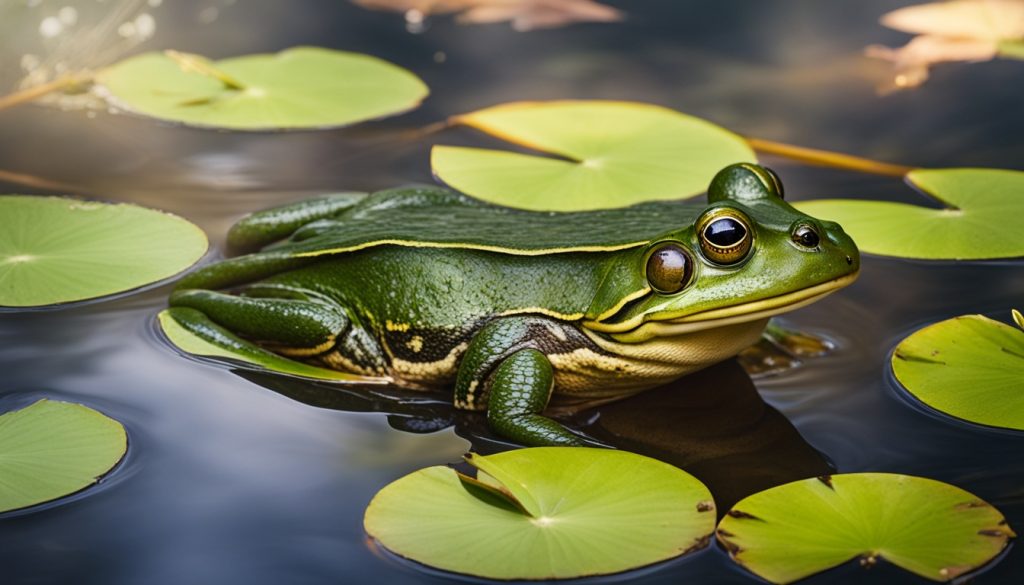 emotional healing bullfrog