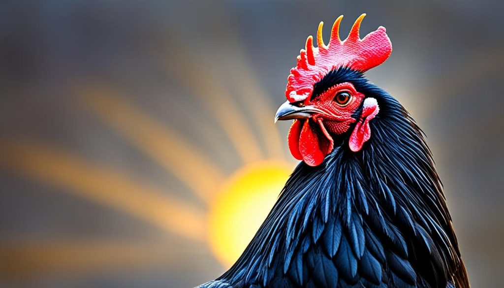 spiritual significance of black rooster