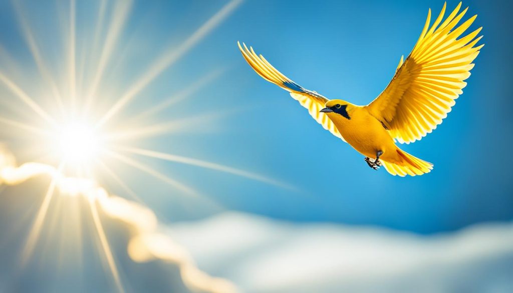 spiritual significance yellow bird