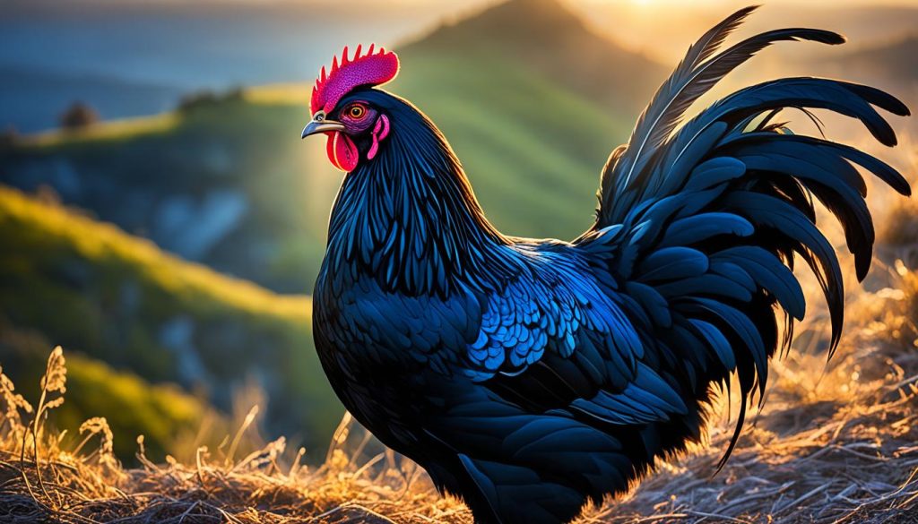 spiritual symbolism of black hen