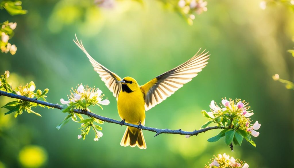 yellow bird vision meaning